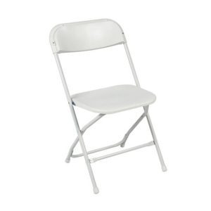 Plastic Folding Chair -White - (Call for Price)