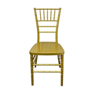 Chiavari Resin Chair - Gold