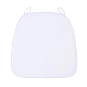 White Leather Cushion - (Call for Price)